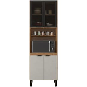 Paneleiro 2 Portas Vidro 70cm 94551 Amendola Nude Prime Tx Demobile