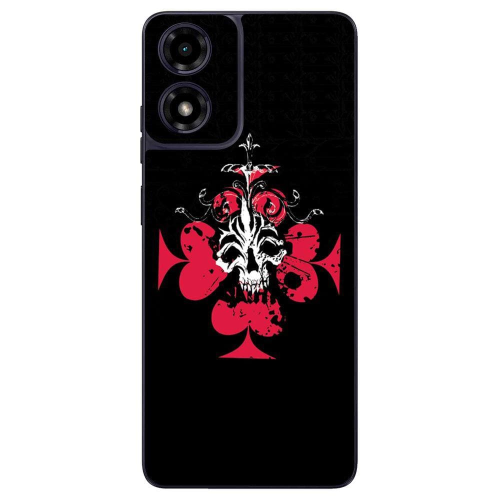 Capa Adesivo Skin008 Verso Para Motorola Moto G04