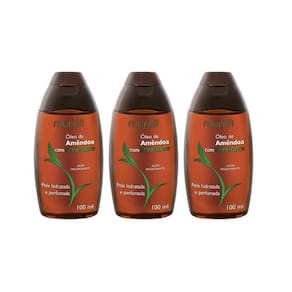 Oleo Corporal Muriel 100Ml Amendoas Com Erva Doce- Kit C/3Un