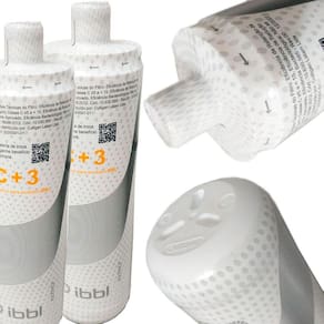 Kit 2 Filtro Refil Ibbl Natural C+3 Purificador Agua Due