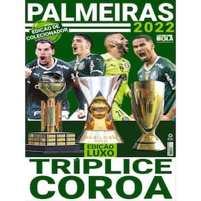 Show De Bola Magazine Super Pôster - Palmeiras Tríplice Coroa 2022