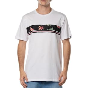 Camiseta Quiksilver Jam It WT24 Masculina Branco