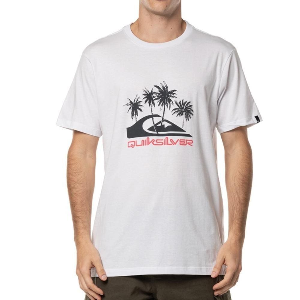 Camiseta Quiksilver Baikadam WT24 Masculina Branco