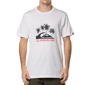 Camiseta Quiksilver Baikadam WT24 Masculina Branco
