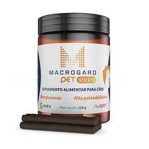 Suplemento Macrogard Sticks Para Cães Avert C/30 Unidades