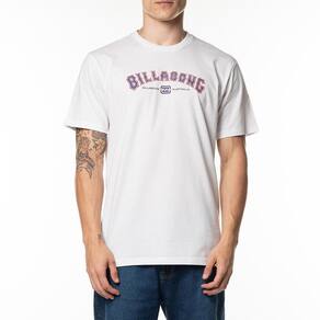 Camiseta Billabong Arch Wave WT24 Masculina Branco
