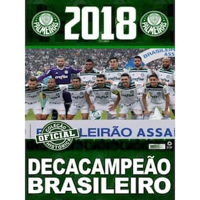 Coleção Oficial Histórica Palmeiras Edição 22 - Pôster Brasileiro 2018