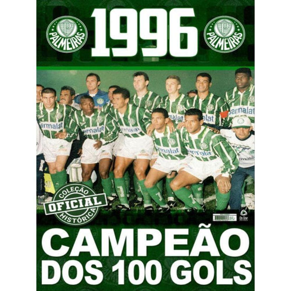 Coleção Oficial Histórica Palmeiras Edição 14 - Pôster Paulista 1996