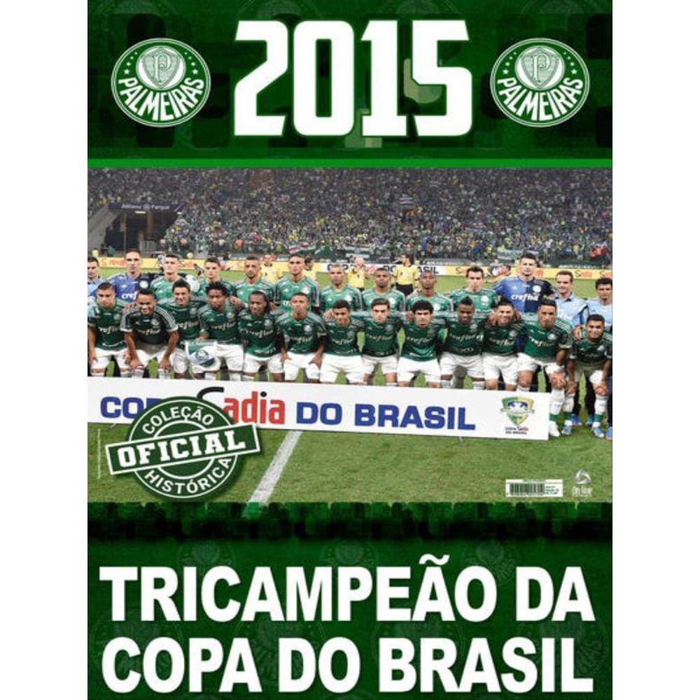 Coleção Oficial Histórica Palmeiras Edição 20 - Pôster Copa Do Brasil 2015