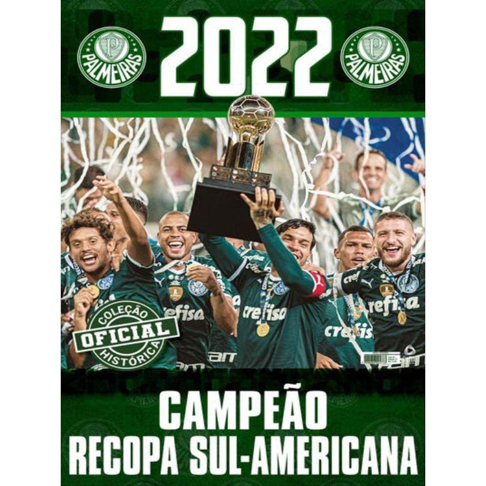 Coleção Oficial Histórica Palmeiras Edição 27 - Pôster Recopa Sul-Americana 2022