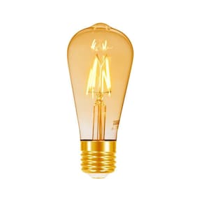 Lâmpada Led Filamento Vintage St64 Taschibra E27 Bivolt