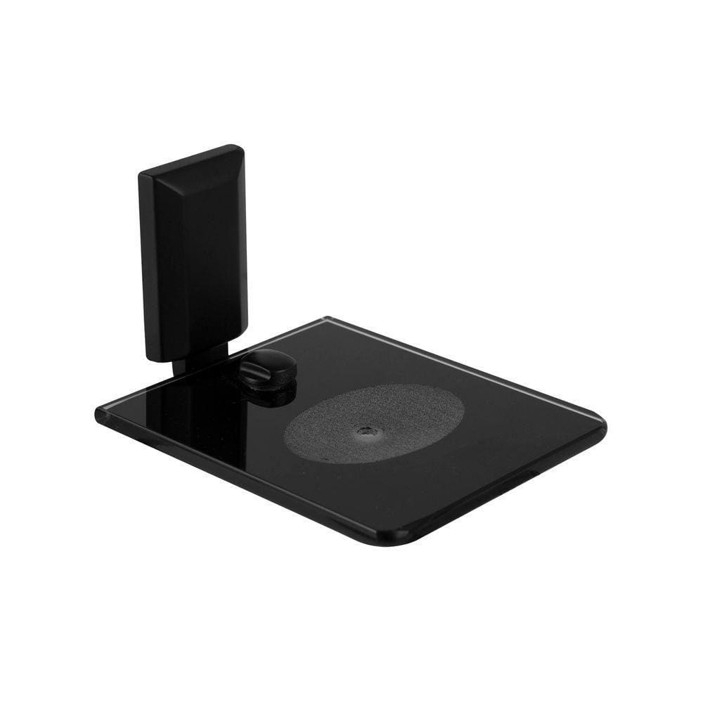 Saboneteira Aluminio E Vidro Preto Fosco Porta Banheiro