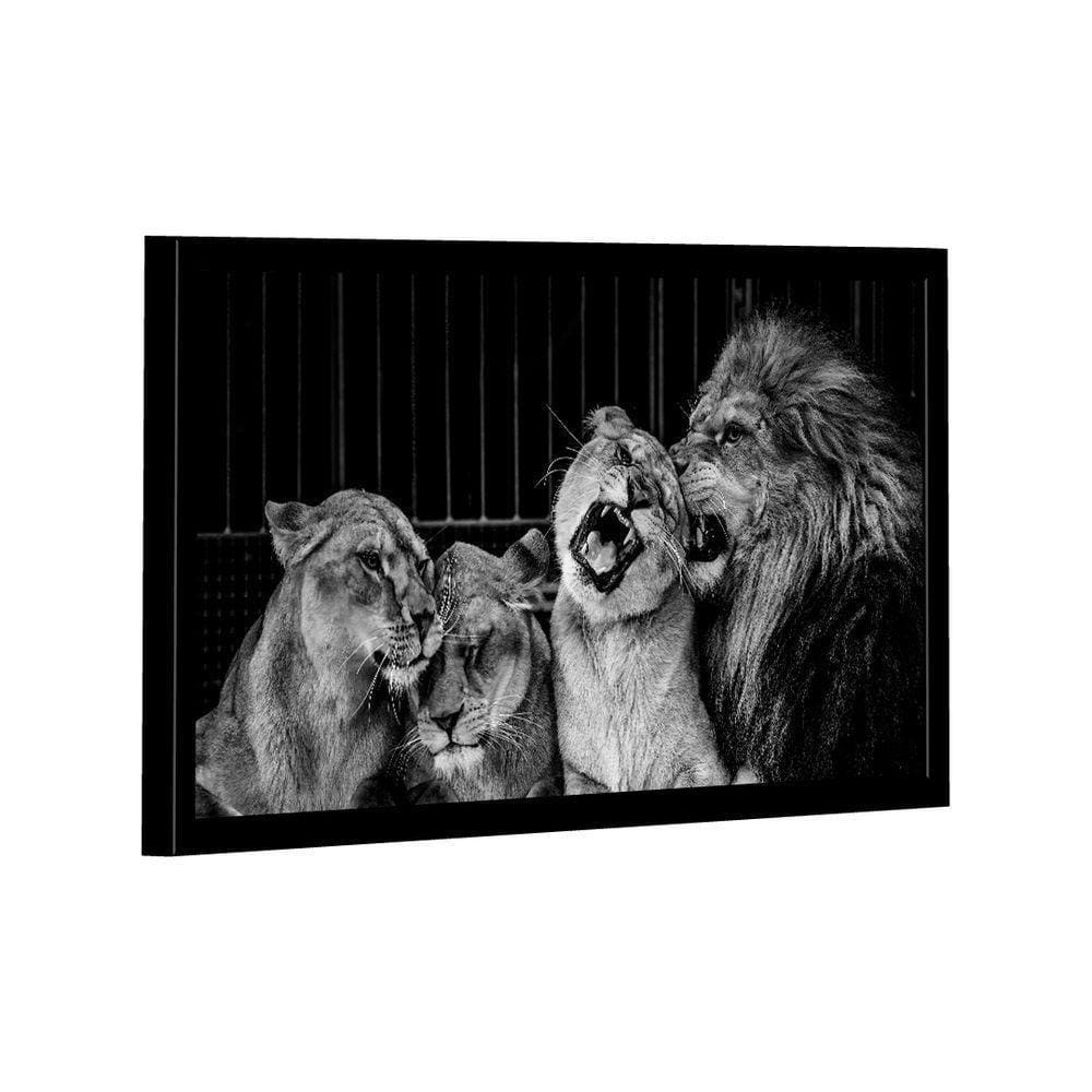 Quadro Lion Family Love -- Br Artes