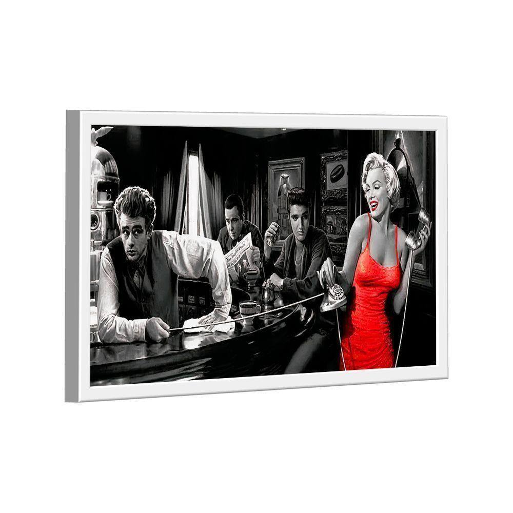 Quadro Marilyn Red Dress -- Br Artes