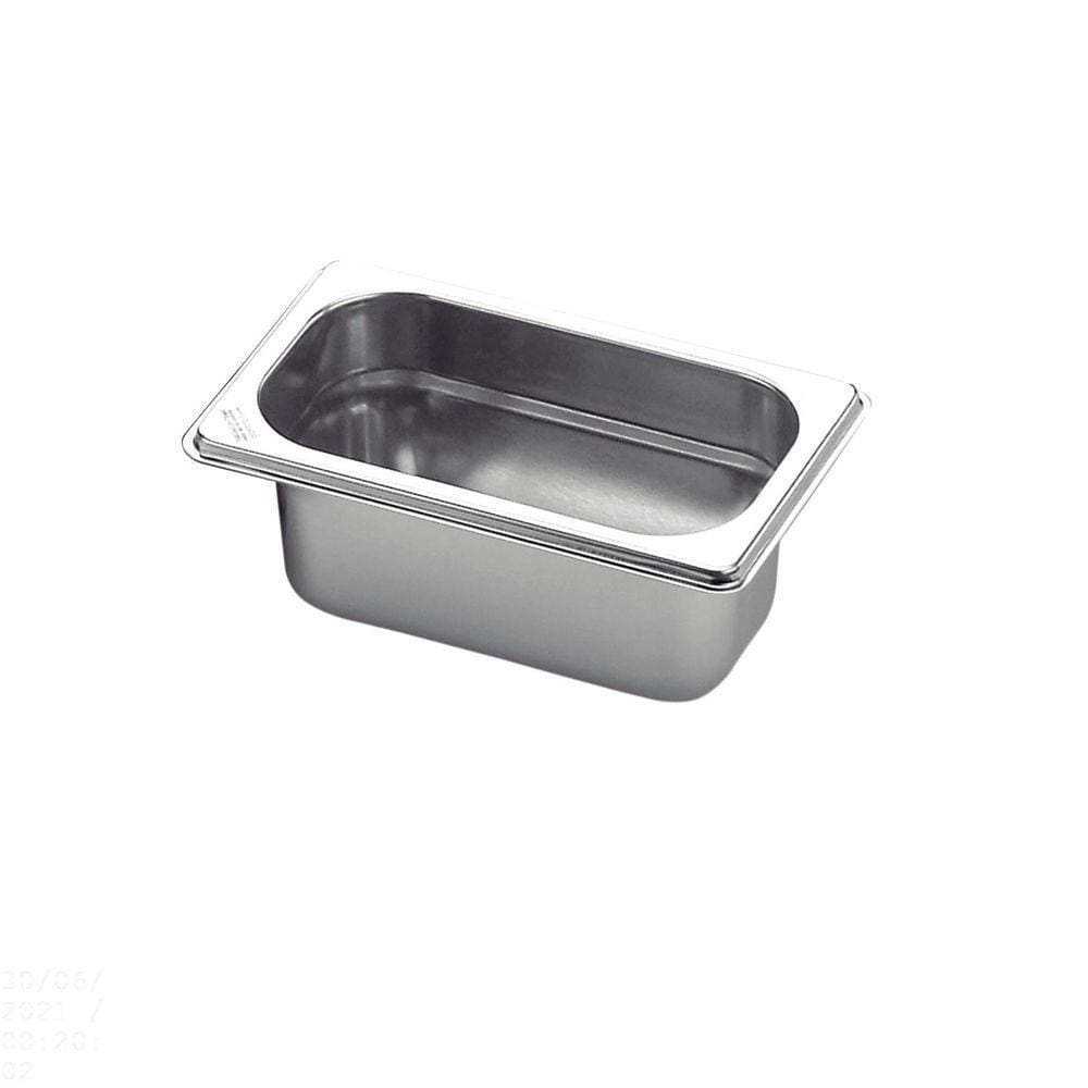 Cuba Tramontina Gn 1/9 Em Aço Inox Sem Alças Profundidade 65 Mm - Aço 304 Tramontina