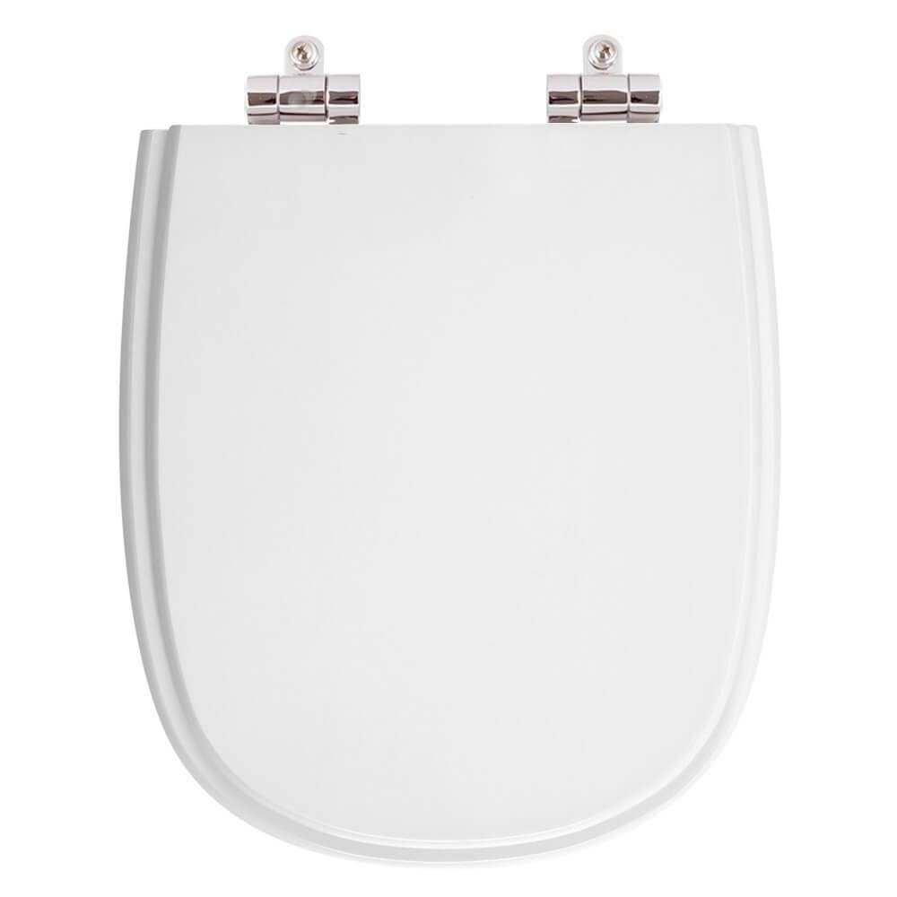 Assento Sanitário Poliester Soft Sabatini Branco Vaso Icasa