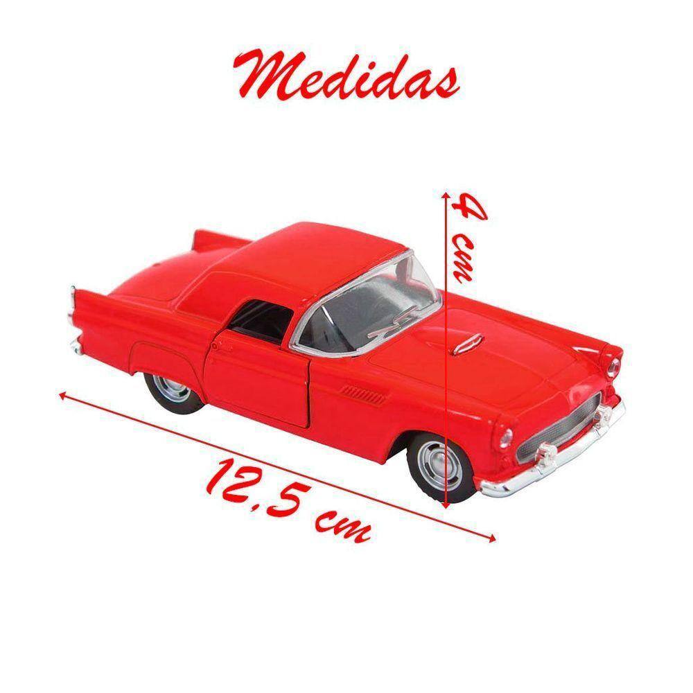 Miniatura Carrinho Antigo De Metal Ford Thunderbird | Ponto