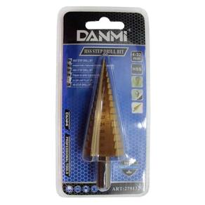 Broca Escalonada Cone De 4-32mm De Aço Danmi®