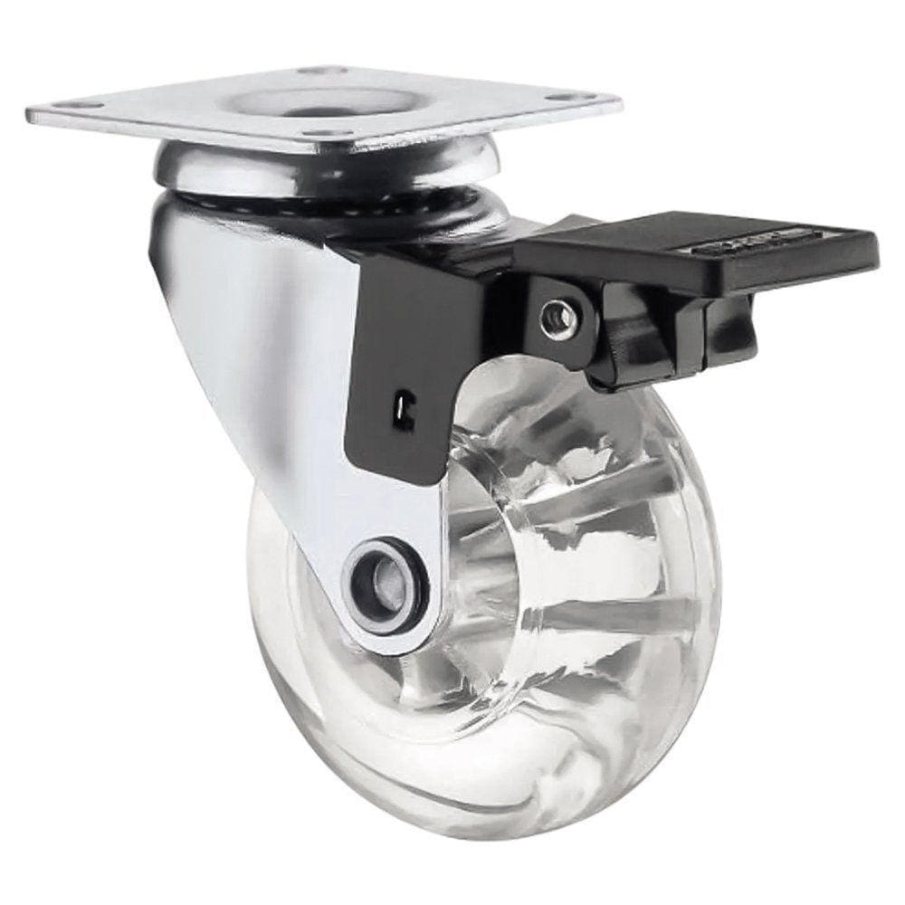 Rodízio Em Gel Pu Com Trava -fertak 30mm