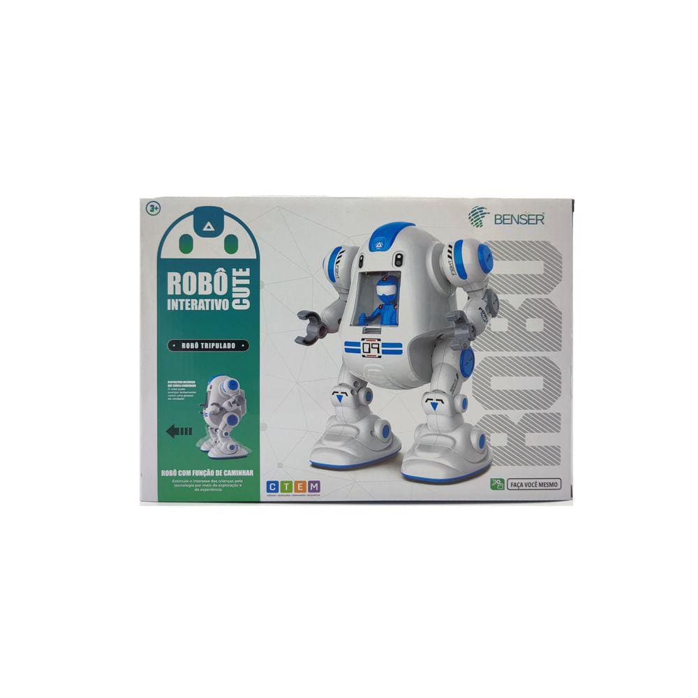 Brinquedo Robo Interativo Cute