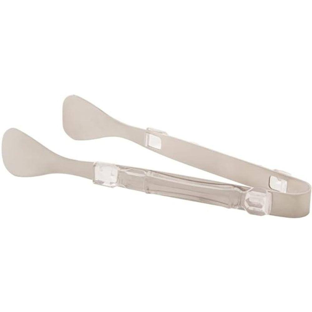 Pegador para Gelo de Aço Inox com Cabo Plástico Bambu 16cm -