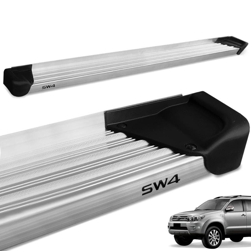 Estribo Lateral Hilux Sw4 2005 a 2015 Aluminio Natural A3