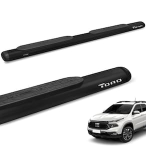 Estribo Lateral Toro 2016 a 2024 Oval Oblongo Preto