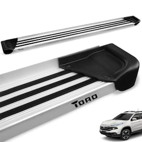 Estribo Lateral Toro 2016 a 2024 Aluminio Natural A1