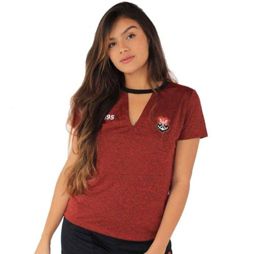 Camisa Braziline Flamengo Pilus Feminina
