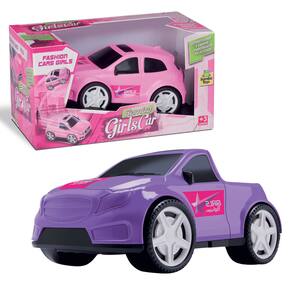 Brinquedo Menina Carro Girls Car Roda Livre Samba Toys Roxo