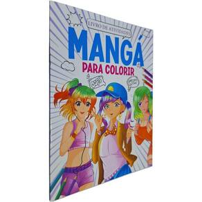 Livro Físico Mangá Para Colorir: Livro de Atividades