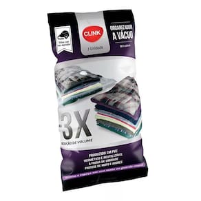 Saco Organizador a Vácuo Edredom Cobertor Roupas 70x110cm