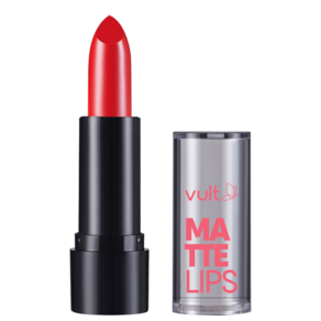 Vult Matte Lips Vermelho Real - Batom Matte 3,6g