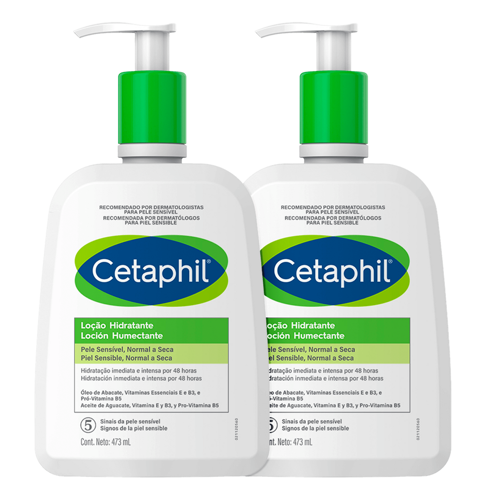 Kit Cetaphil Loção Hidratante Corporal e Facial (2 Unidades)