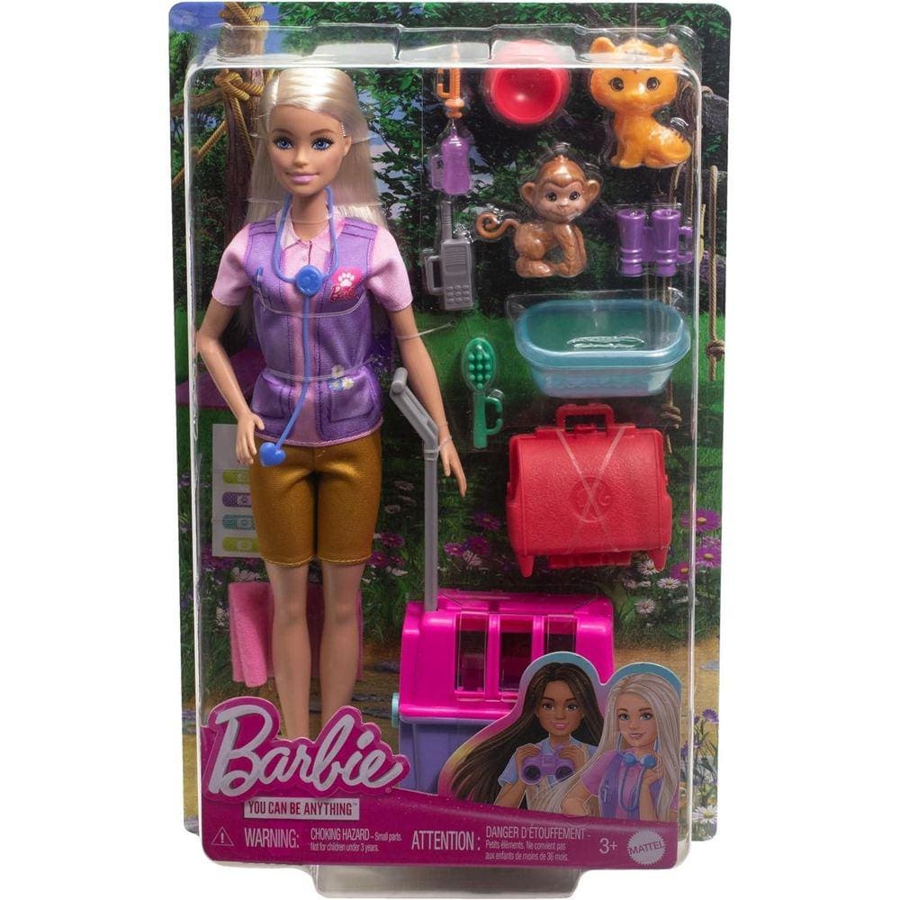 Barbie Boneca Resgate E Recuperação De Animais Hrg50 Mattel