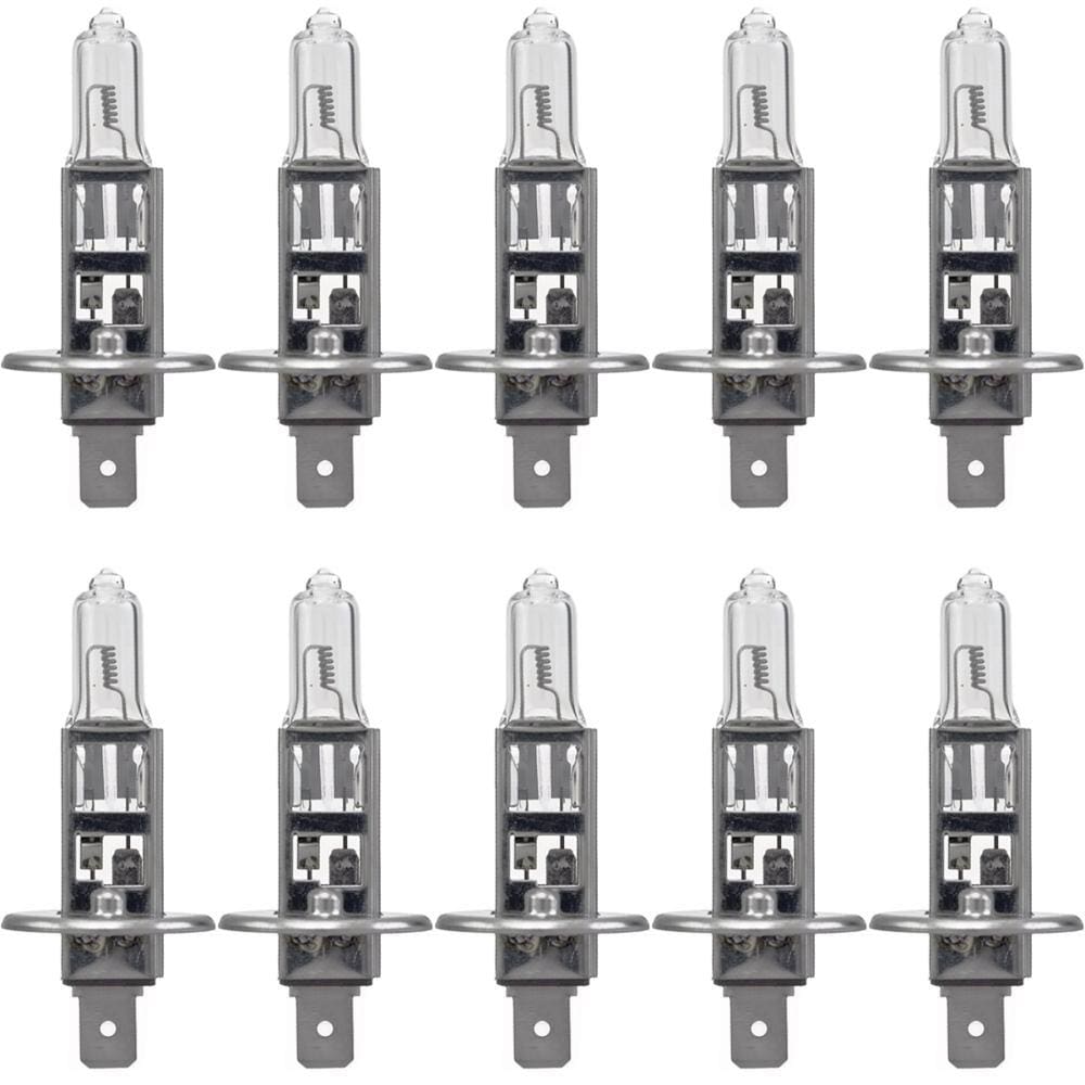 Kit 10 Lâmpadas Halógena H1 24v Caminhões 70w Hella