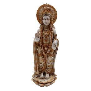 Parvati na Flor de Lótus em Pé - Bege