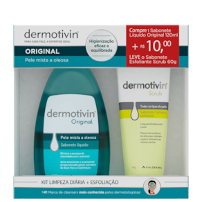 Dermotivin Original - Espuma de Limpeza Facial 120ml