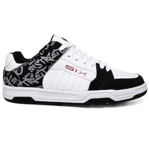 Tenis de Skate Masculino Six Dover Estilo Conforte e Durabilidade Profissional Branco