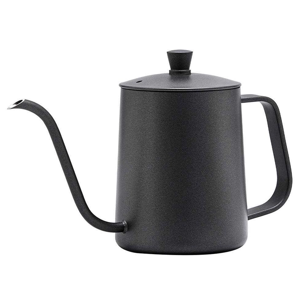 Chaleira De Aco Inox 600Ml Com Bico De Ganso - Black