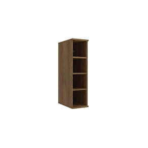 Nicho Aéreo Garrafeiro 4 Nichos Celeste Kappesberg 100% MDF Nogueira 20cm
