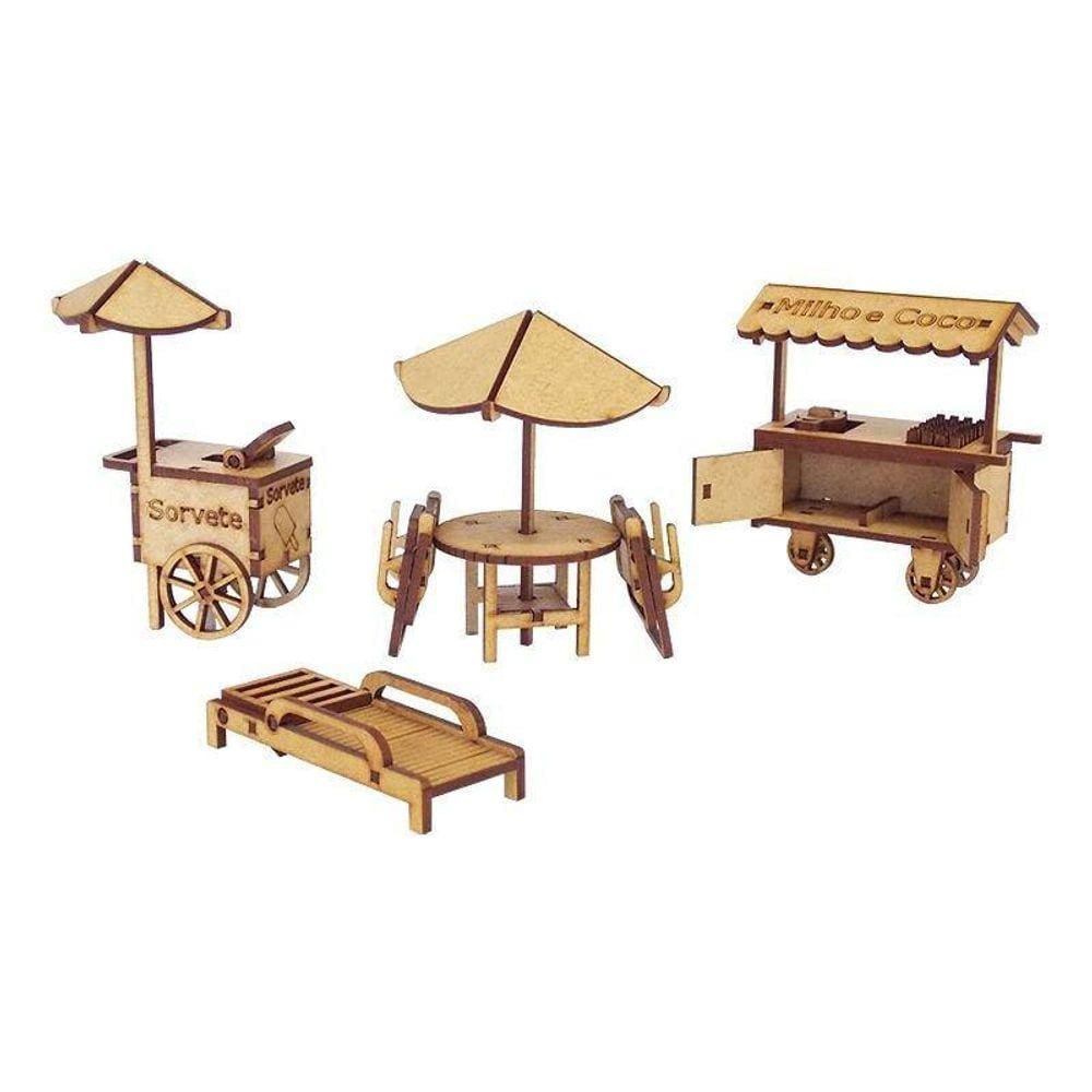 Kit Miniatura Praia K2009