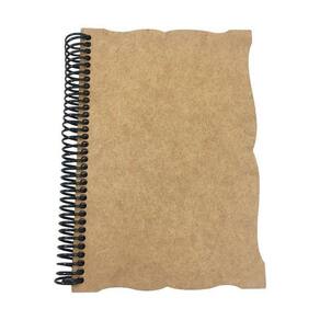 Caderno Trabalhado Capa Mdf Com 96 Folhas Woodplan 14X10 Cm