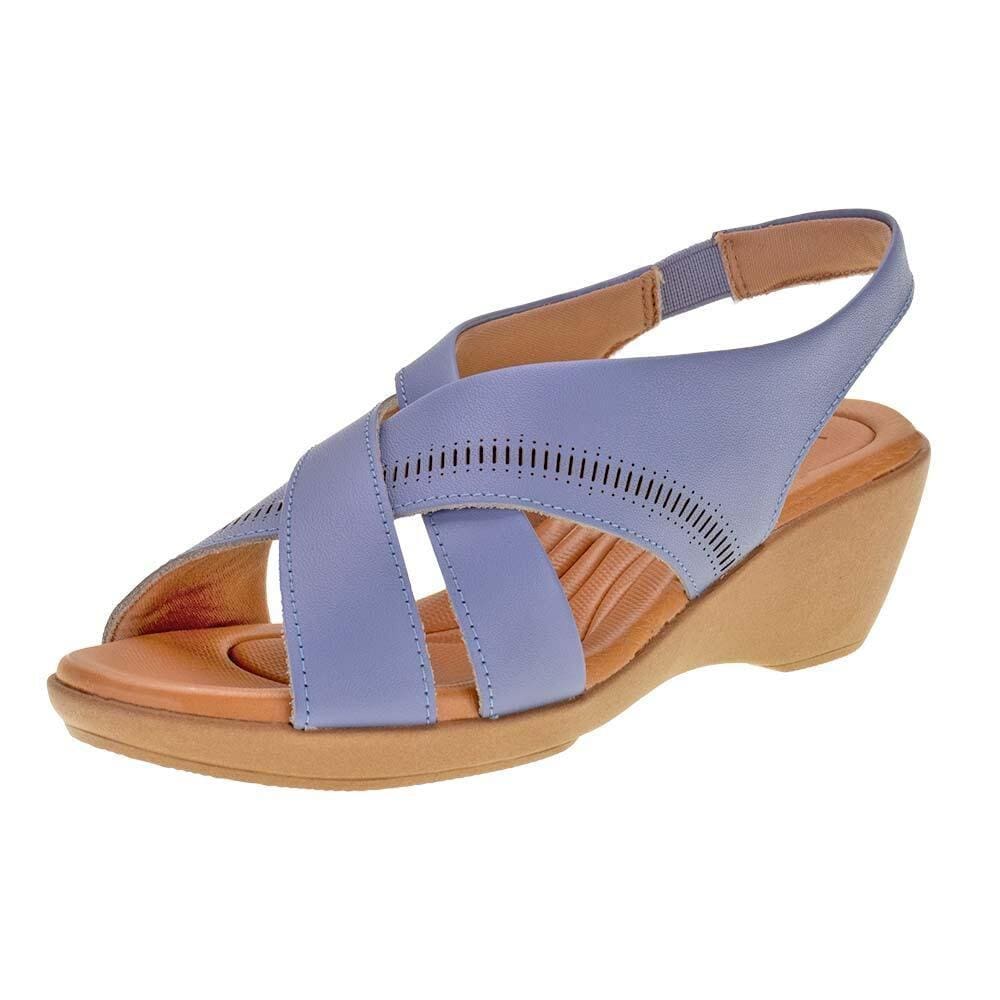 Sandália Feminina Anabela Usaflex Ai0206