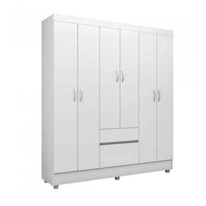 Guarda Roupa Casal 6 Portas 2 Gavetas Flash II Demóbile