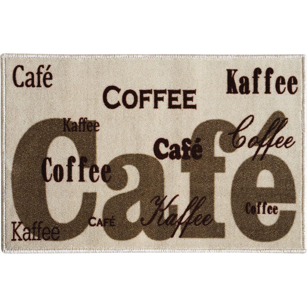 Tapete De Cozinha Vizapi Café 40X60Cm Multicolorido
