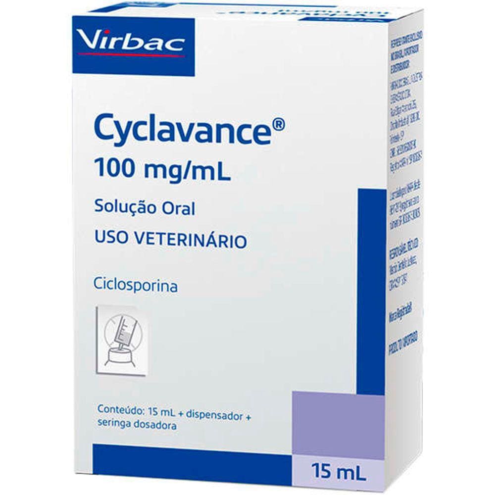 Cyclavance Cães Virbac 15ml