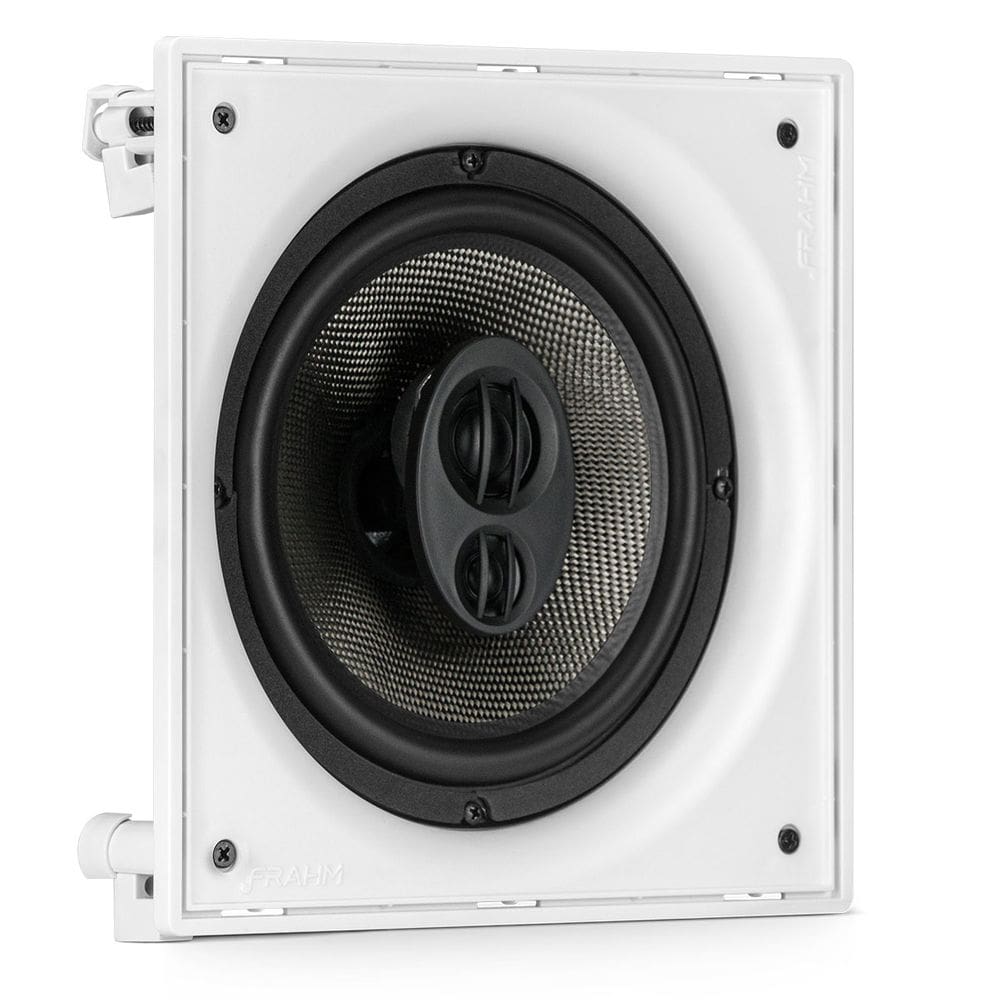 Caixa De Som Embutir Frahm HS 8 Arandela Quadrado 150W Rms