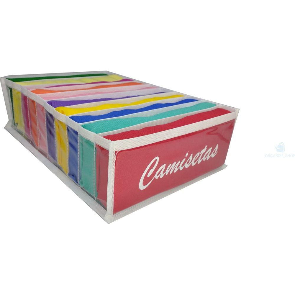 Colmeia Organizadora de Camisetas 10x24x34 tamanho "G" / Organizador de Guarda Roupas tamanho "G"