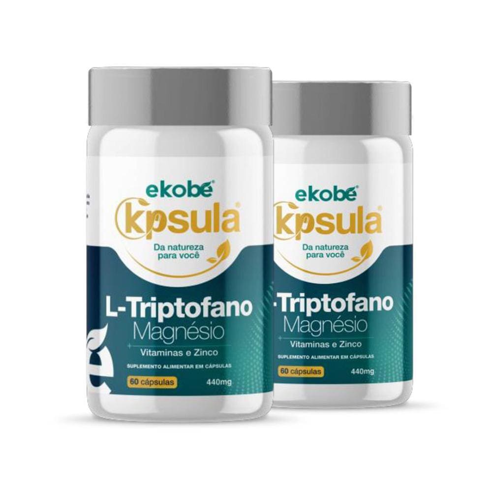Suplemento Alimentar L-Triptofano 60 Cápsulas Ekobé